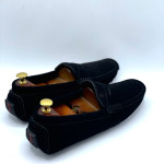 Men's Moccasins Tod's Suede Shoe (Black)