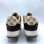 Air Force 1 Low x LV Monogram Brown Damier Azur