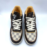 Air Force 1 Low x LV Monogram Brown Damier Azur