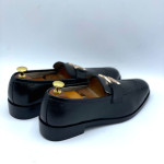 Men's Semiformal LV Buckled Shoe (Black)