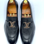 Men's Semiformal LV Buckled Shoe (Black)