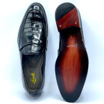 Men's Semiformal Crocodile Texture Shoe