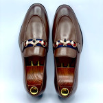 Men's Semiformal BEE Buckle Shoe (Coffee)