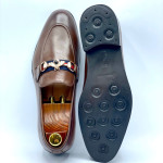 Men's Semiformal BEE Buckle Shoe (Coffee)