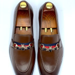 Men's Semiformal BEE Buckle Shoe (Coffee)