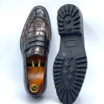 Men's Semiformal Crocodile With Heighted Vibram Sole (Brown)