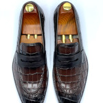 Men's Semiformal Crocodile With Heighted Vibram Sole (Brown)