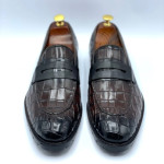 Men's Semiformal Crocodile With Heighted Vibram Sole (Brown)
